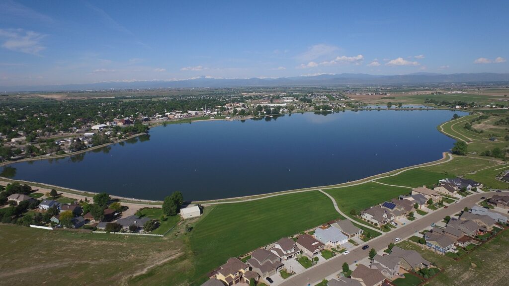 Windsor Lake in Windsor Colorado