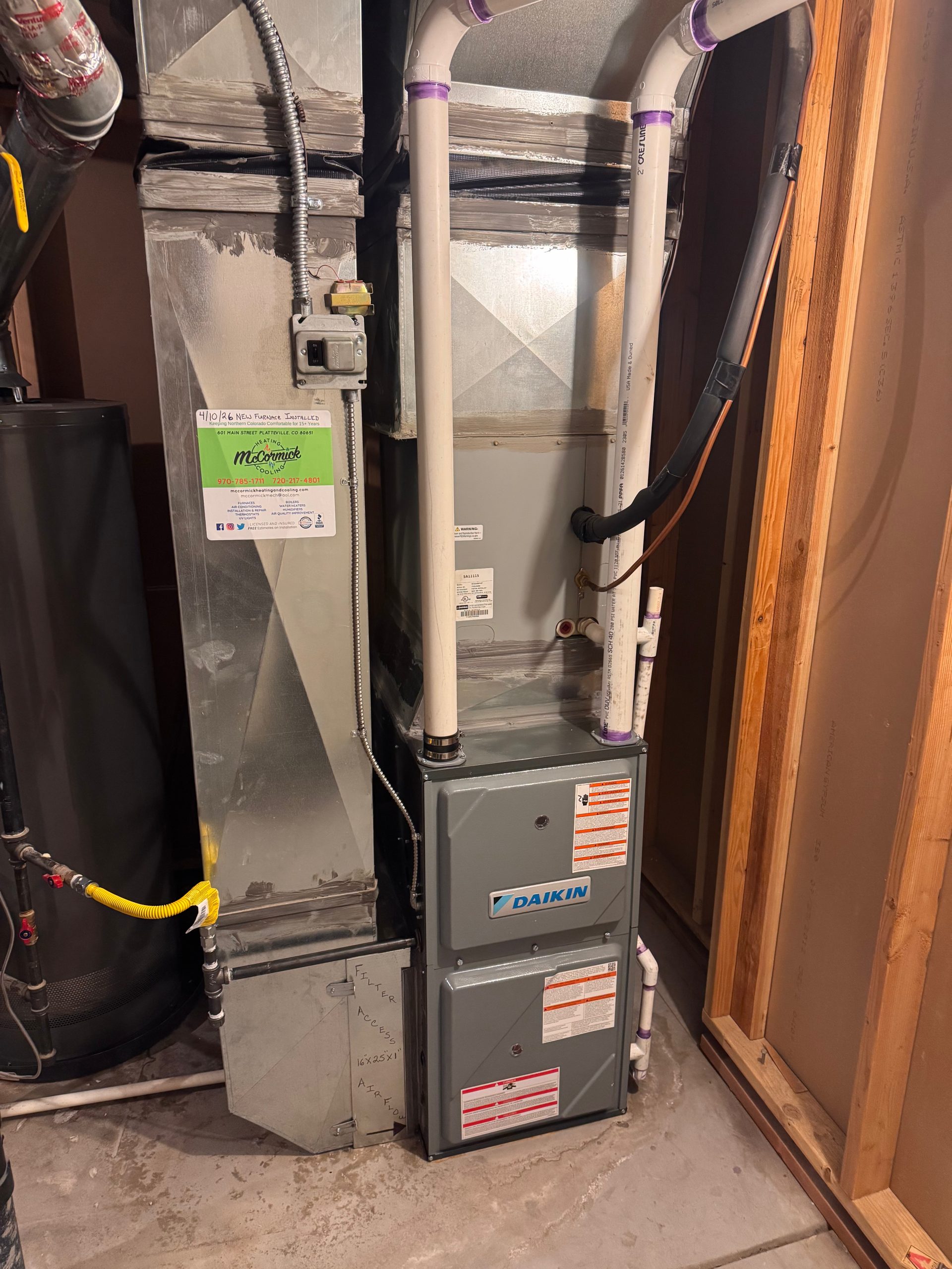 Daikin Furnace Installation in CO